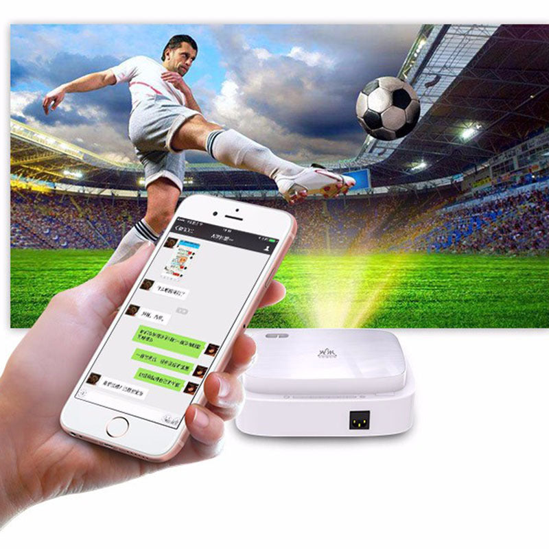 Wireless portable projector