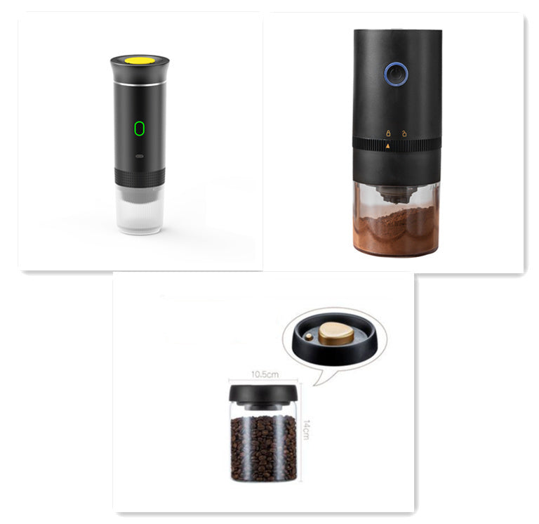 Portable Capsule Coffee Machine Electric Small Wireless Heating Kitchen Gadgets